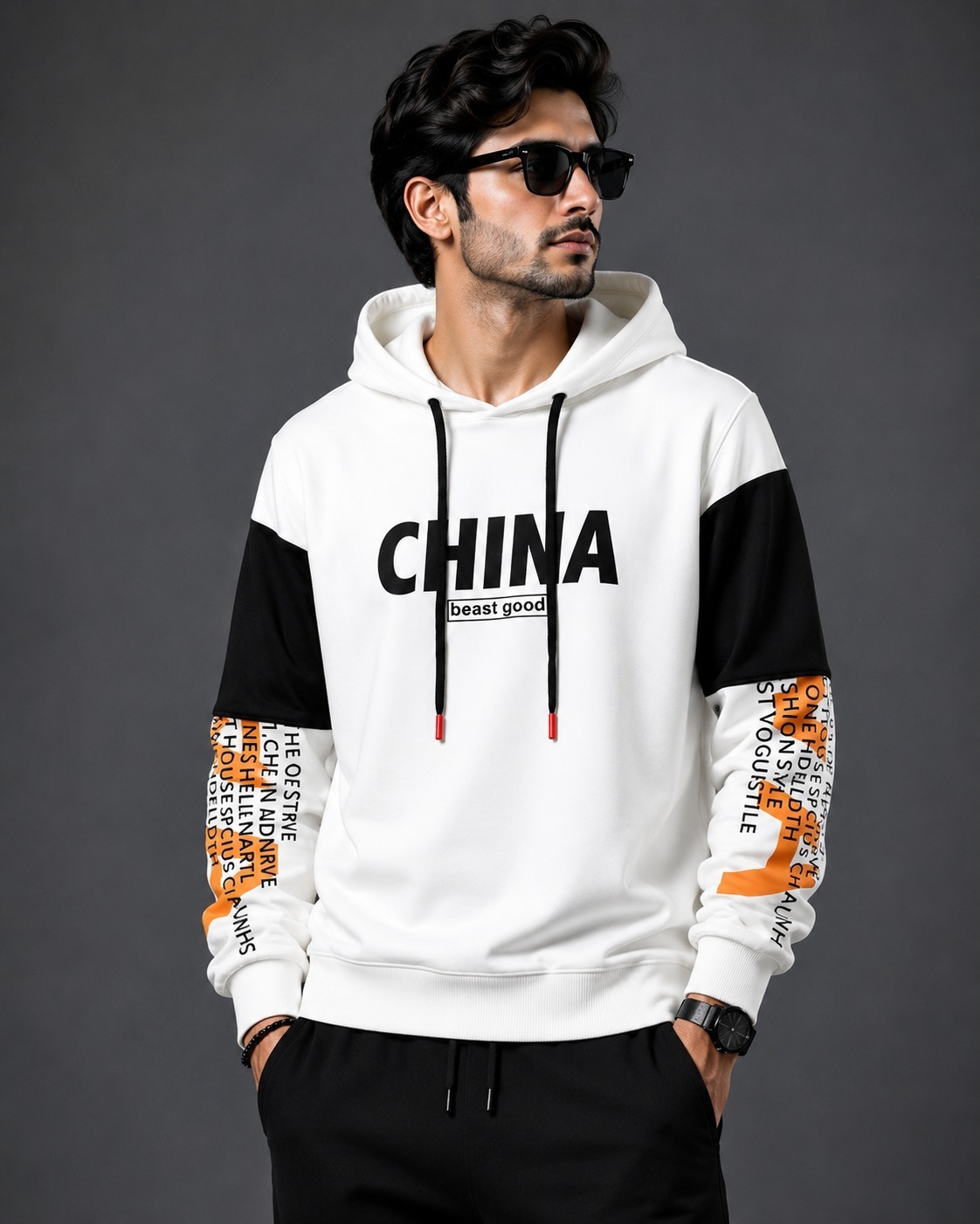 Stylish Hoodie for Men – 280-300 GSM Premium Cotton Casual Hoodie