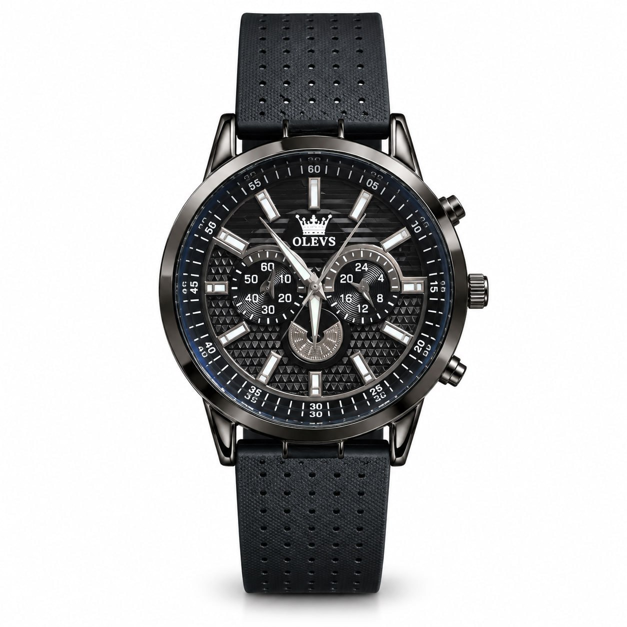 Men's 4-in-1 Gift Combo – Watch, Leather Wallet, Belt & Wayfarer Sunglasses