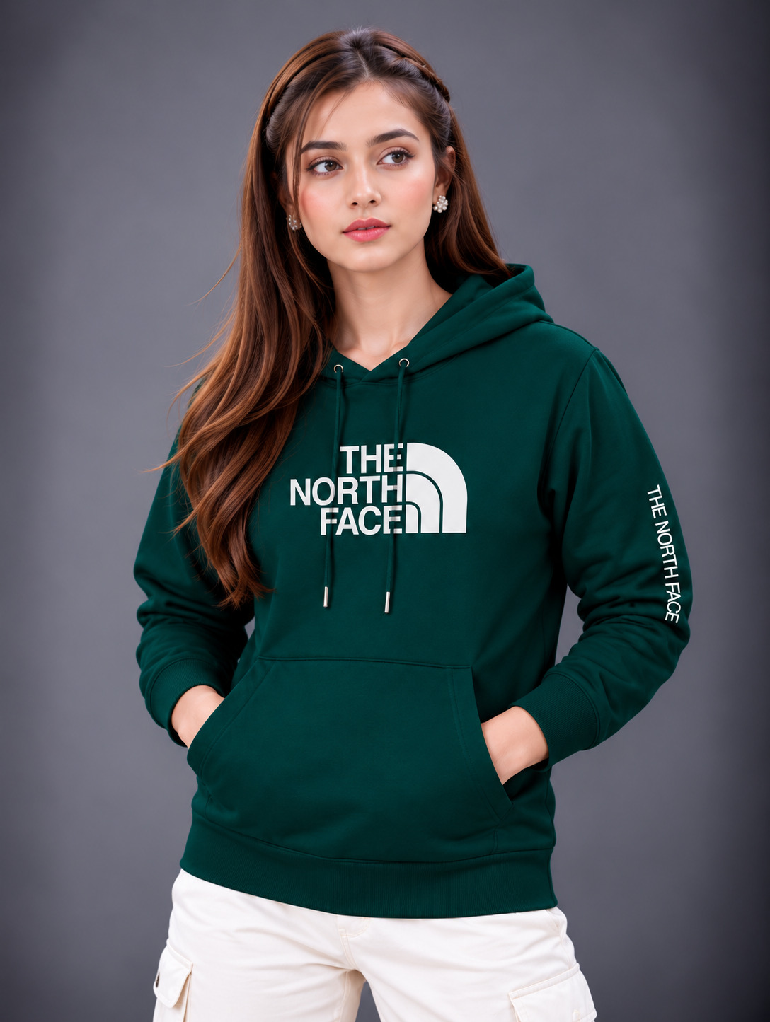 Premium Semi-Baggy Printed Hoodie for Men & Women – 330-350 GSM