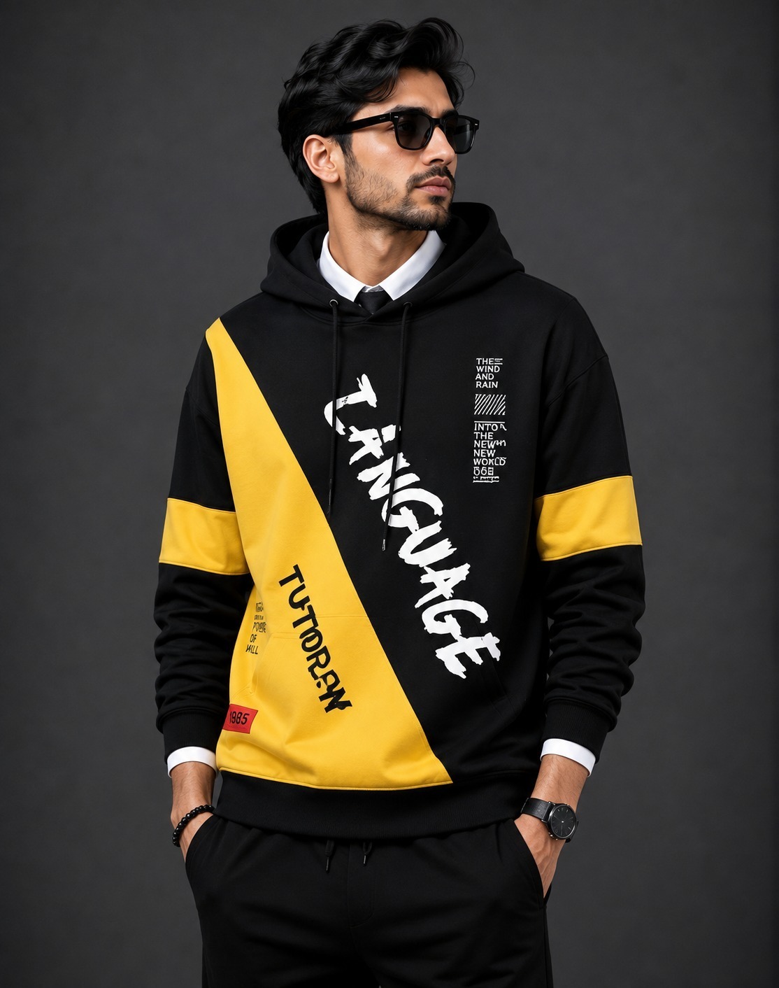 Stylish Hoodie for Men – 280-300 GSM Premium Cotton Casual Hoodie