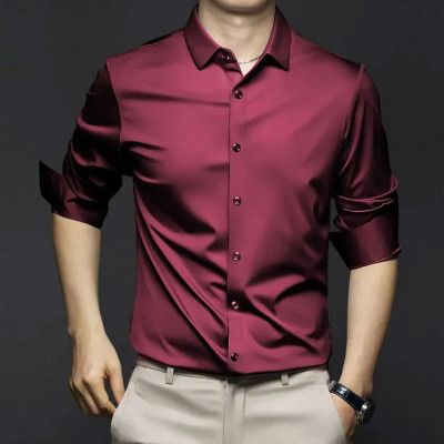 China Stitch Formal Shirt for Men – Stylish Full Sleeve Casual & Formal Shirt