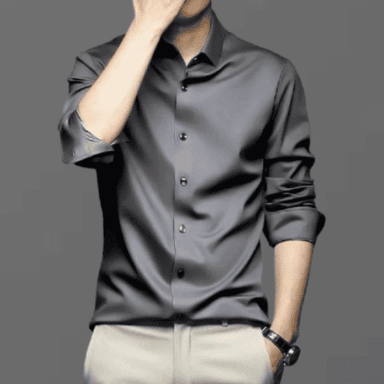 China Stitch Formal Shirt for Men – Stylish Full Sleeve Casual & Formal Shirt