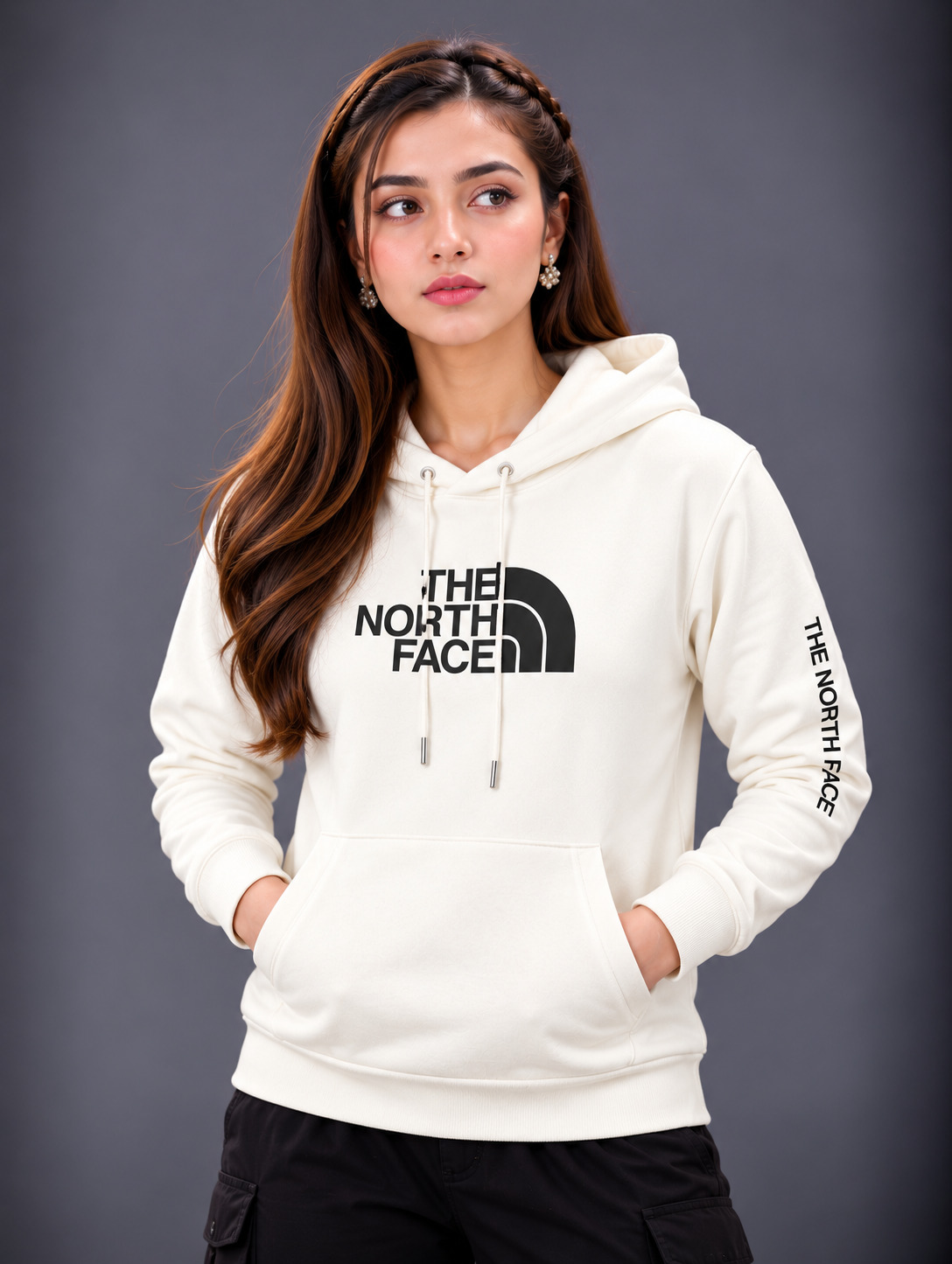 Premium Semi-Baggy Printed Hoodie for Men & Women – 330-350 GSM