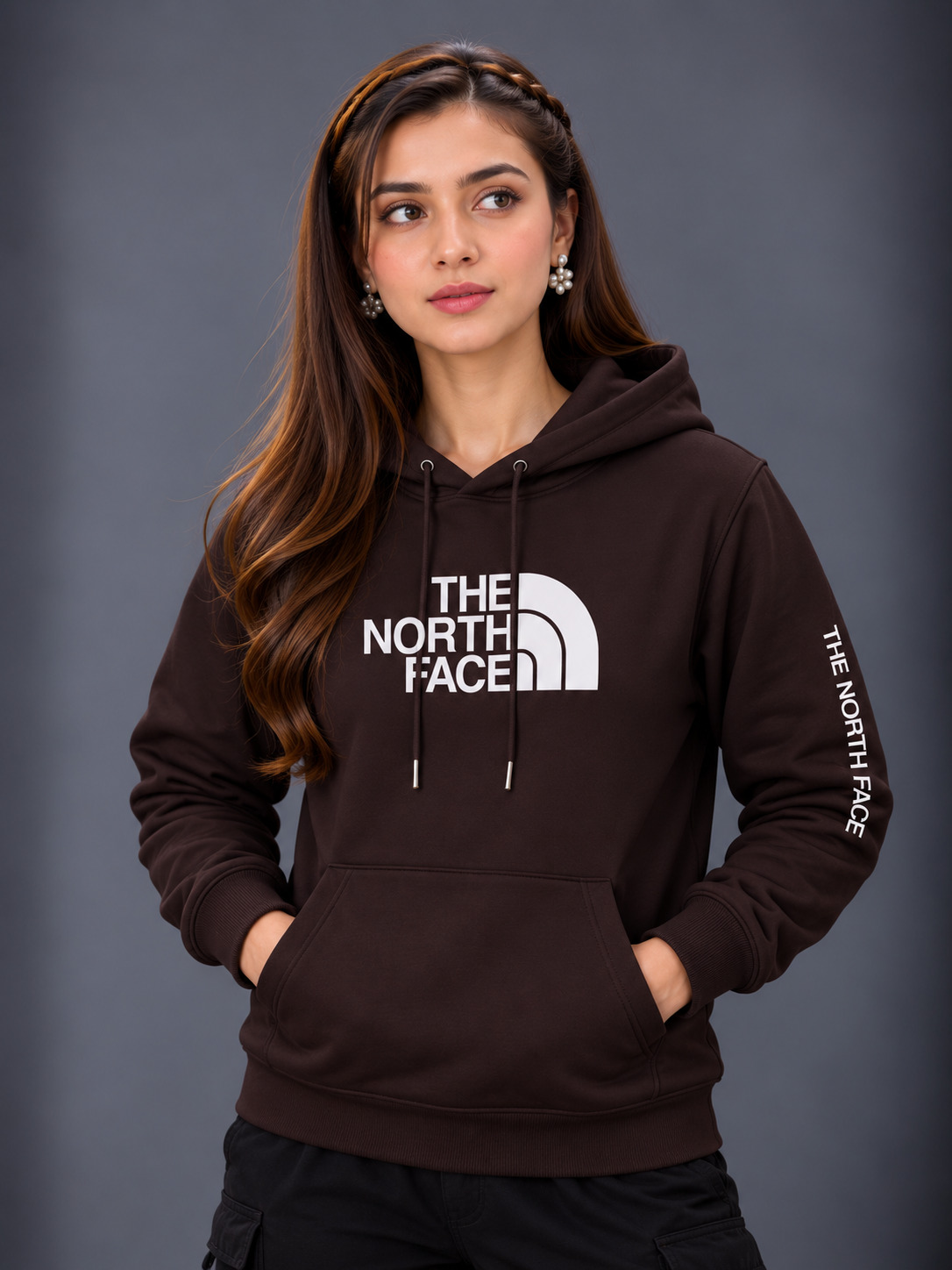 Premium Semi-Baggy Printed Hoodie for Men & Women – 330-350 GSM